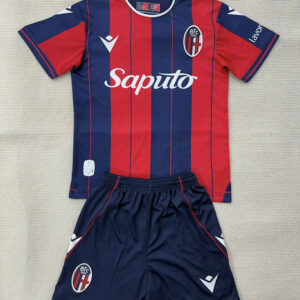 Maillot Bologna Enfant 2025 2026 Domicile - Rouge Bleu