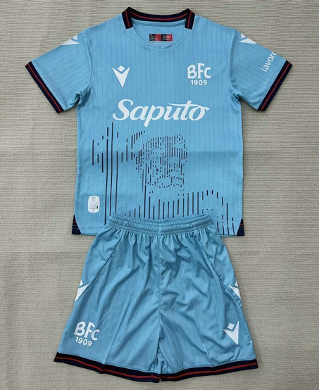 Maillot Bologna Enfant 2025 2026 Third - Bleu