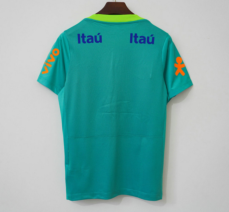 Maillot Brésil 2025 2026 Entraînement - Vert