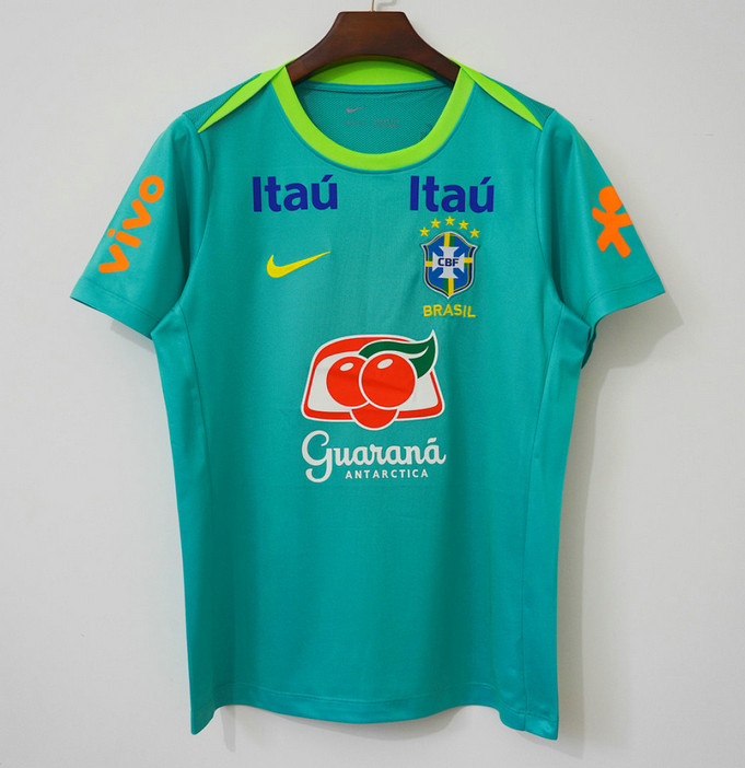 Maillot Brésil 2025 2026 Entraînement - Vert