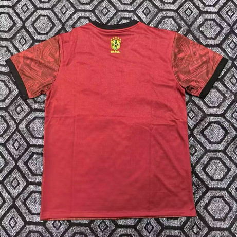 Maillot Brésil Jordan 2025 2026 Concept Jésus - Rouge