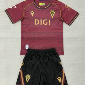 Maillot Cádiz Enfant 2025 2026 Exterieur - Rouge