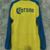 Maillot Club América Vintage 2003 2004 Domicile Manches Longues - Jaune