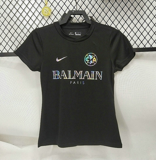 Maillot Club América X Balmain Femme 2025 2026 - Noir