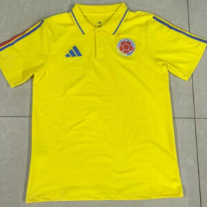 Maillot Colombie 2025 2026 Polo - Jaune