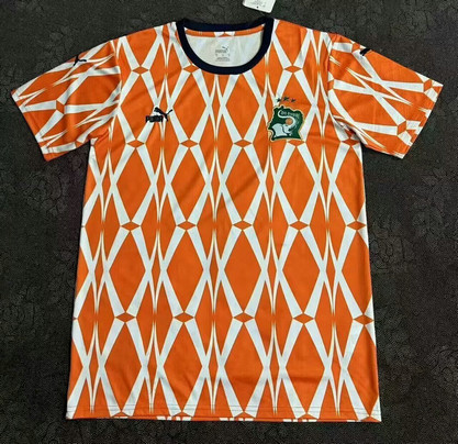 Maillot Côte d’Ivoire 2025 Concept - Orange