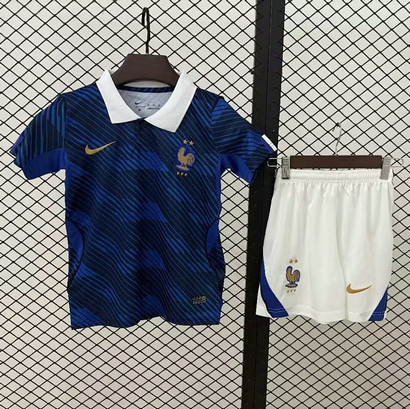 Maillot France Enfant Coupe du monde 2026 Domicile - Bleu