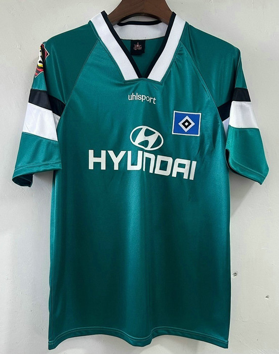 Maillot Hamburger SV Vintage 1996 1997 Third - Vert Maillot Hamburger SV Vintage 1996 1997 Third - Vert