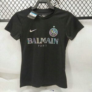 Maillot Inter Milan X Balmain Femme 2025 2026 - Noir