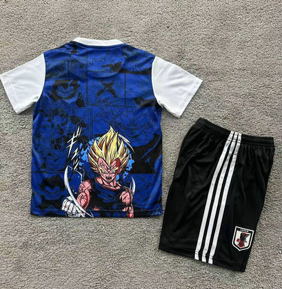 Maillot Japon Enfant 2025 2026 Animé - Bleu
