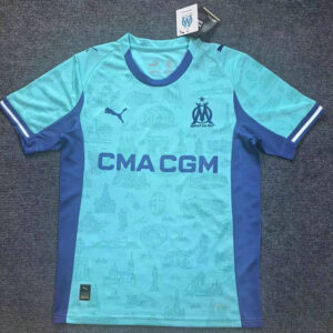 Maillot Marseille 2025 2026 Gardien de but - Bleu