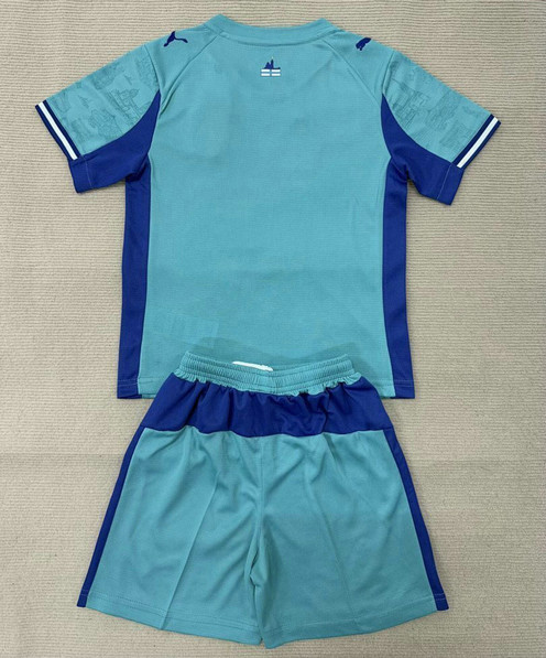 Maillot Marseille Enfant 2025 2026 Gardien de but - Bleu