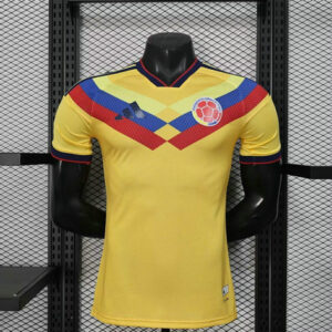 Maillot Match Colombie Coupe du Monde 2026 Concept - Jaune