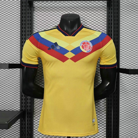 Maillot Match Colombie Coupe du Monde 2026 Concept - Jaune