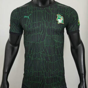 Maillot Match Côte d'Ivoire 2025 2026 - Noir Vert