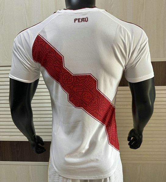 Maillot Match Pérou 2026 2027 Domicile - Blanc