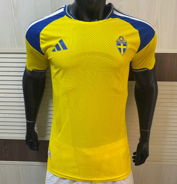 Maillot Match Suède 2026 2027 Domicile - Jaune
