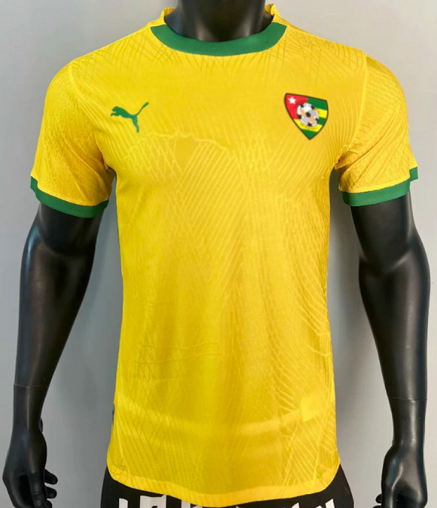 Maillot Match Togo 2025 2026 - Jaune