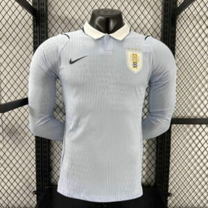 Maillot Match Uruguay Coupe du monde 2026 Domicile Manches Longues