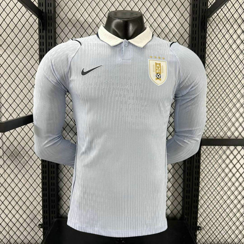 Maillot Match Uruguay Coupe du monde 2026 domicile Manches longues