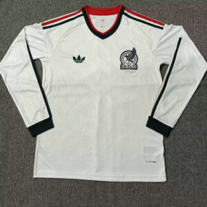 Maillot Mexique Coupe du Monde 2026 Exterieur Manches Longues