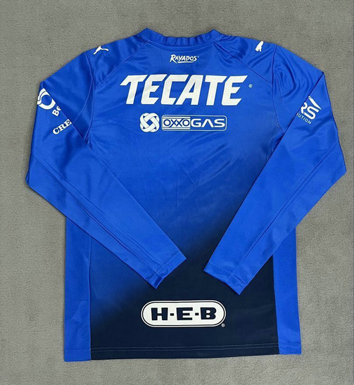 Maillot Monterrey 2025 2026 Manches Longues - Bleu