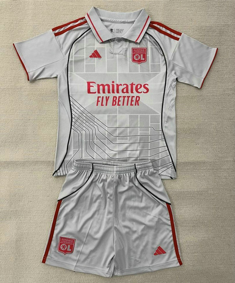 Maillot Olympique Lyon Enfant 2025 2026 Third