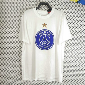 Maillot PSG 2025 2026 T-shirt Avec étoile - Blanc