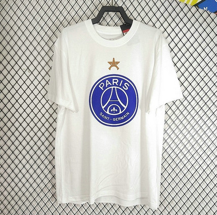 Maillot PSG 2025 2026 T-shirt Avec étoile - Blanc