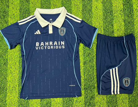 Maillot Paris FC Enfant 2025 2026 Domicile - Bleu Maillot Paris FC Enfant 2025 2026 Domicile - Bleu