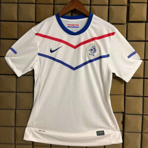 Maillot Pays Bas Vintage 2010 Exterieur - Blanc