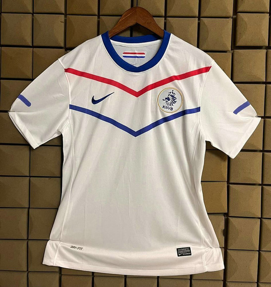 Maillot Pays Bas Vintage 2010 exterieur blanc Maillot Pays Bas Vintage 2010 Exterieur - Blanc