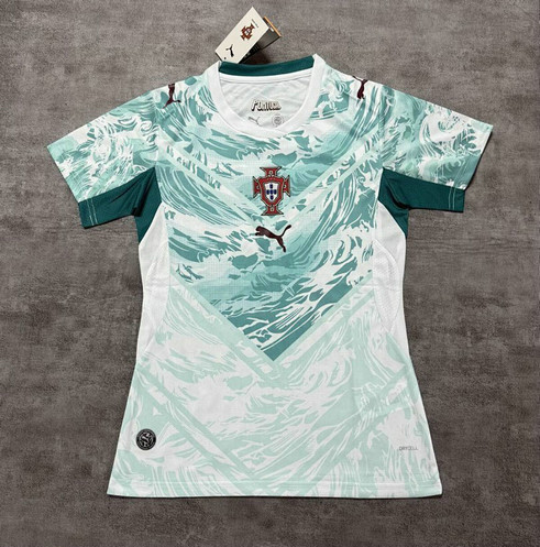 Maillot Portugal Femme 2026 2027 Concept Blanc