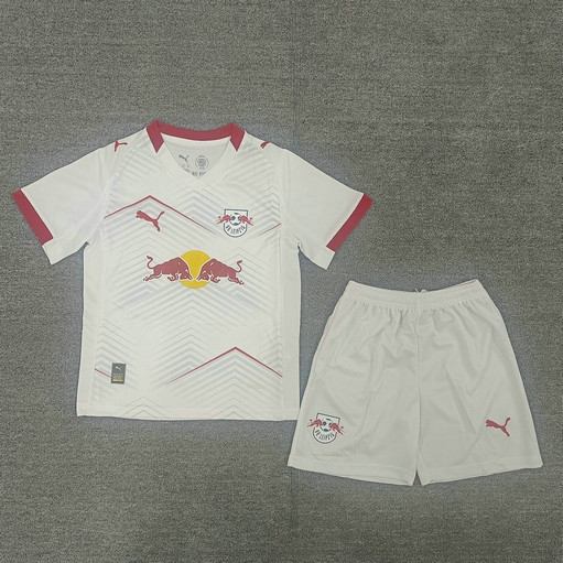 Maillot RB Leipzig Enfant 2025 2026 Domicile - Blanc