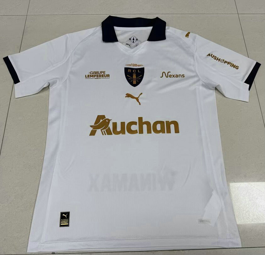 Maillot RC Lens Sainte Barbe 2025 2026 - Blanc