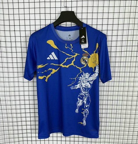 Maillot Real Madrid 2025 2026 Concept Anime - Bleu