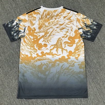 Maillot Real Madrid 2025 2026 Dragon Maléfique - Jaune