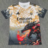 Maillot Real Madrid 2025 2026 Dragon Maléfique - Jaune