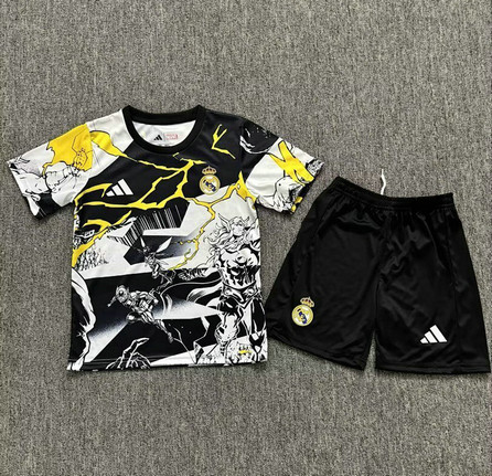 Maillot Real Madrid Enfant 2025 2026 Concept Anime