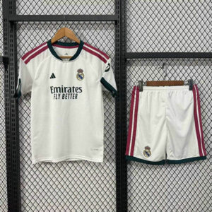Maillot Real Madrid Enfant 2026 2027 Domicile - Blanc