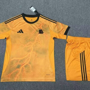 Maillot Rome Enfant 2025 2026 Exterieur - Orange