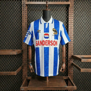 Maillot Sheffield Wednesday Vintage 1992 1993 Domicile - Blanc Bleu