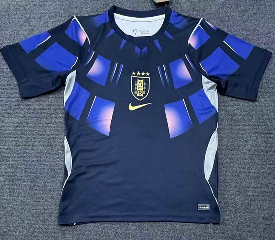 Maillot Uruguay Coupe du Monde 2026 Exterieur - Bleu