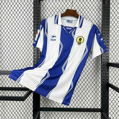 Maillot Vintage Hércules 1997 1998 Domicile - Blanc Bleu Maillot Vintage Hércules 1997 1998 Domicile - Blanc Bleu