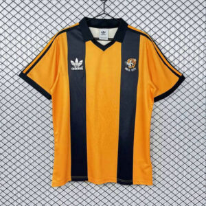 Maillot Vintage Hull City 1980 1982 Domicile - Orange Noir