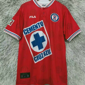 Maillot Vintage Cruz Azul 1998 1999 Third - Rouge