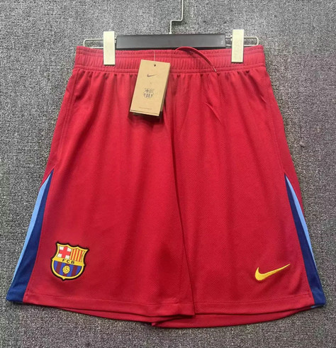 Short Barcelone 2025 2026 rouge Short Barcelone 2025 2026 - Rouge