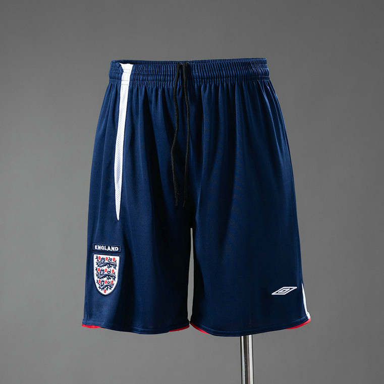 Short de foot Angleterre Vintage 2006 Domicile - Bleu