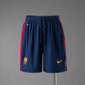 Short de foot Barcelone Vintage 2014 2015 Domicile - Bleu