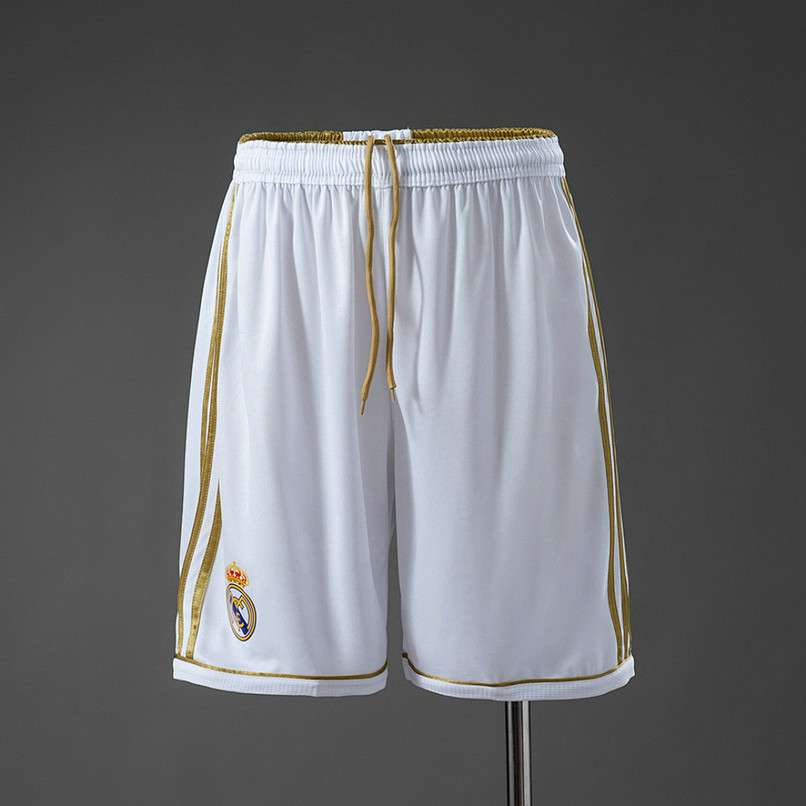 Short de foot Vintage Real Madrid 2011 2012 - Blanc